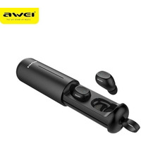 Suchawki Bluetooth 5.0 T55 TWS + stacja dokujca Czarny