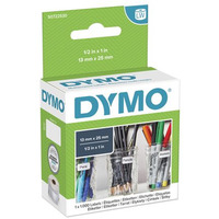 Etykiety DYMO rnego przeznaczenia - podwjna 24 x 12 mm, biay S0722530