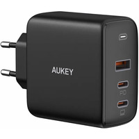 PA-B6S Black Omnia Mix GaN adowarka sieciowa 3xUSB (2xUSB C+1xUSB A) 90W