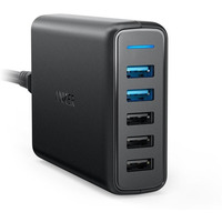 adowarka sieciowa PowerPort czarna