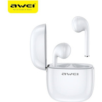 Suchawki Bluetooth T28 TWS+stacja dokujca Biae