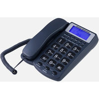 Telefon stacjonarny Mescomp MT 512 Maria Grafit