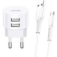 adowarka sieciowa T20 2xUSB 2, 1A microUSB