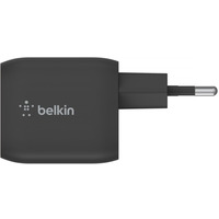 adowarka podwjna cienna 45W USB-C GAN z PPS czarna