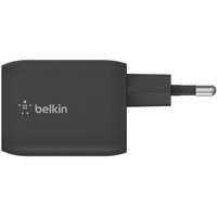 adowarka podwjna cienna 65W USB-C GAN z PPS czarna