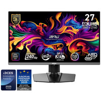 Monitor MPG 272URX QD-OLED LED/UHD/FLAT/240Hz/26.5cala/Black
