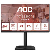 Monitor 24E4U 23.8 cala IPS 120Hz HDMI DP VGA Pivot Goniki