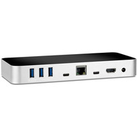 Stacja dokujca - USB-C Dock (11 portw) serbrny