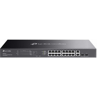 Przecznik Omada 20-Port GB Easy Managed Switch with 16-Port PoE+ PORT: 16 Gigabit PoE+ Ports, 2x Gigabit Non-PoE Ports, 2 Gigabit SFP Ports