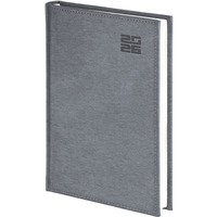 Kalendarz A4 dzienny Aluminium Standard 237 A4DB srebrny 2026 WOKӣ NAS