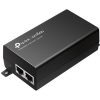 Injector Adapter Omada 2.5G PoE+ PORT: 1 2.5G PoE Port, 1 2.5G Non-PoE Port
