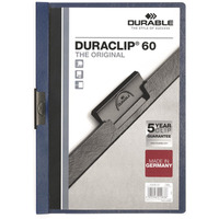 Skoroszyt DURABLE DURACLIP Original 60 granatowy 2209-07