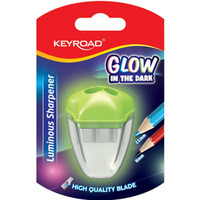 Temperwka plastikowa KEYROAD Luminious, fluorescencyjna, podwjna, blister
