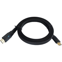 Kabel HDMI v 2.1 paski 3m czarny