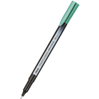 Cienkopis pointliner colour, szmaragdowy z tuszem na bazie wody, S40-D4 PENTEL