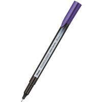 Cienkopis pointliner colour, fioletowy z tuszem na bazie wody, S40-V PENTEL