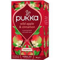 Herbata PUKKA Jabko i Cynamon, 20 kopert