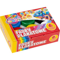 Farby plakatowe 6 kolorw 20ml OTOCKI, 00454 KOMA