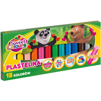 Plastelina 13 kolorw sweet colours, 91918 KOMA