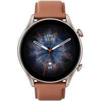 Smartwatch GTR3 Pro brzowa skra
