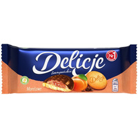 Ciastka DELICJE SZAMPASKIE, 147g, morelowe, krtki termin wanoci