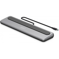 Stacja dokujca USB-C 12 portowa, max. 8K/30Hz z HDR, HDMI, DP, max. 3 monitory (MST), USB-C 3.2 Gen2, Gigabit Ethernet, SD/Micro SD, PD 100W