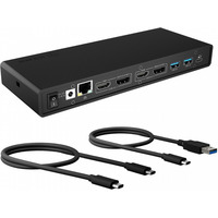 Stacja dokujca IB-DK2245AC 13w1, 2xDP, 2xHDI, USB, LAN, USB-C, PD do 60W