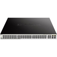 Przecznik DGS-1210-52MP 48GE PoE+ 4SFP