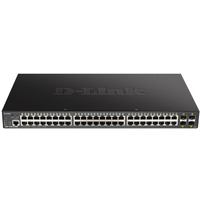Przecznik DGS-1250-52XMP 48GE PoE+ 4SFP+