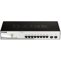 Przecznik DGS-1210-10 Switch Smart 8xGE 2xSFP