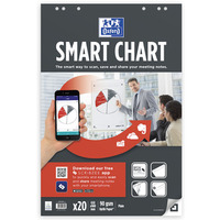Blok do flipcharta OXFORD smart chart 650x980 20k 90g gadki 400096277