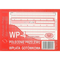 445-5M Polecenie przelewu (1+3), A6 80 kartek, MICHALCZYK&PROKOP