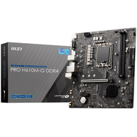 Pyta gwna PRO H610M-G s1700 DDR4 DP/HDMI M.2 mATX
