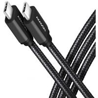 BUCM3-CM10AB Kabel USB-C - USB-C 3.2 Gen 1, 1m, PD 60W 3A, ALU, oplot, czarny