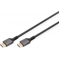 Kabel poczeniowy PREMIUM DisplayPort 8K60Hz UHD DP/DP M/M 1m Czarny