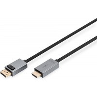 Kabel adapter DisplayPort - HDMI 4K 30Hz DP/HDMI M/M 3m