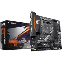 Pyta gwna B550M AORUS ELITE AM4 4DDR4 2HDMI/DVI-D mATX