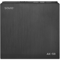 Zewntrzna nagrywarka typu Slim CD/DVD R/RW, USB-C/USB-A, AK-59