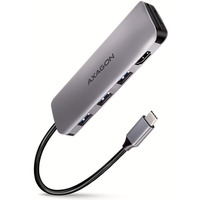 HMC-HCR3A Wieloportowy hub 3x USB-A + HDMI + SD/microSD, USB-C 3.2 Gen1, 20cm USB-C kabel