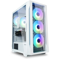 Obudowa I3 Neo TG White Mid Tower RGB 4xwentylator, biaa