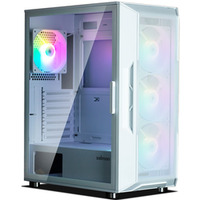 Obudowa I3 Neo ATX Mid Tower RGB 4xwentylator, biaa