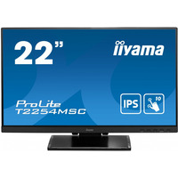 Monitor 21.5 cala T2254MSC-B1AG pojemnociowa 10 punktw, IPS, powoka AG