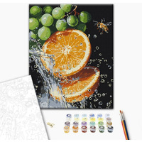 Malowanie po numerach BRUSHME, 40x50 cm, soczysta kombinacja, 1 szt., w pudełku