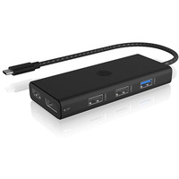 Stacja dokujca IB-DK4011-CPD 9in1, HDMI, DP, CR, TYPE-C