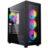 Obudowa Midi Tower Fornax X450MAX ATX czarna