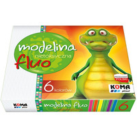 Modelina 6 kolor.fluo KOMA