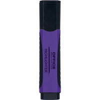 Zakreślacz OFFICE PRODUCTS z gumowym uchwytem, 2-5mm, fioletowy