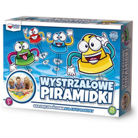 Gra zręcznościowa GŁOWALA, wystrzałowe piramidki, 235x245x60mm