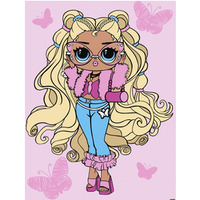 Malowanie po numerach IDEYKA, 30x40cm, L.O.L. Surprise! Tweens Olivia, 1 szt., w pudeku