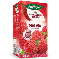 Herbata HERBAPOL HERBACIANY OGRD Malina (20 saszetek)